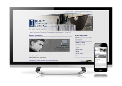 business website design Bailey Monument